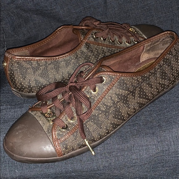 Michael Kors tennis shoes sz 10 - Picture 1 of 3